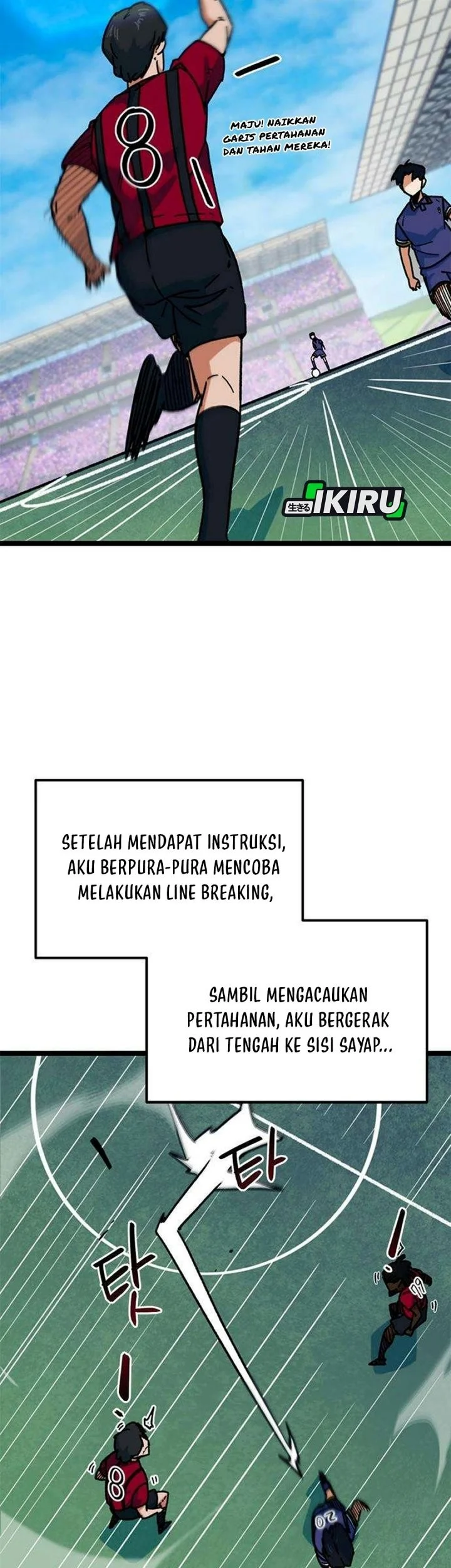 I’m Being Misunderstood as a Soccer Genius Chapter 88 Gambar 42