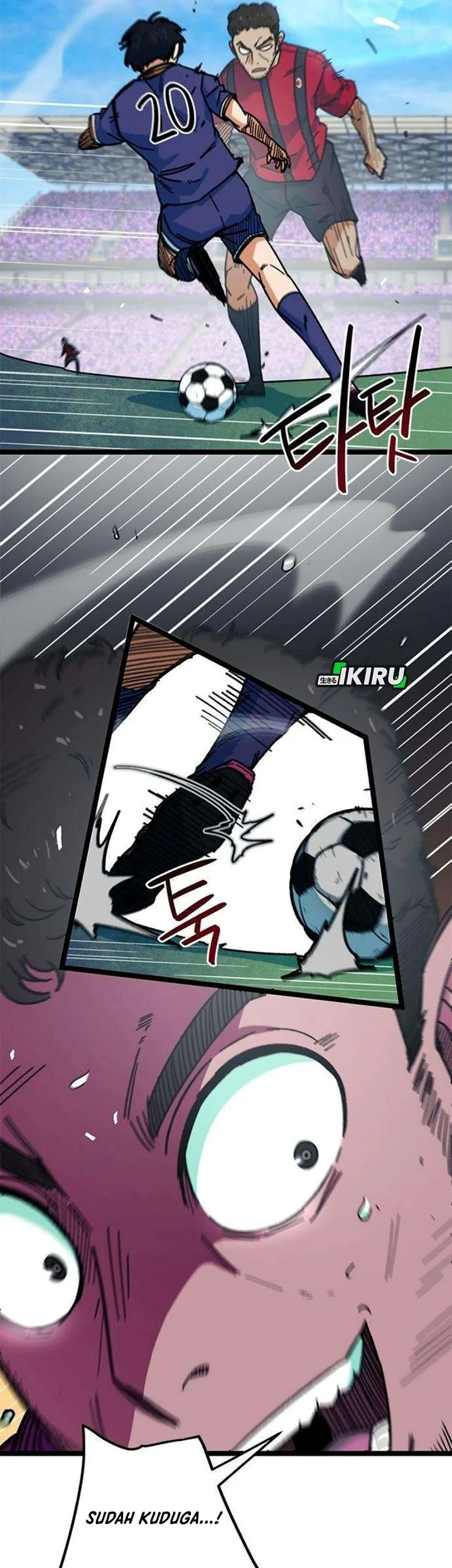 I’m Being Misunderstood as a Soccer Genius Chapter 88 Gambar 57