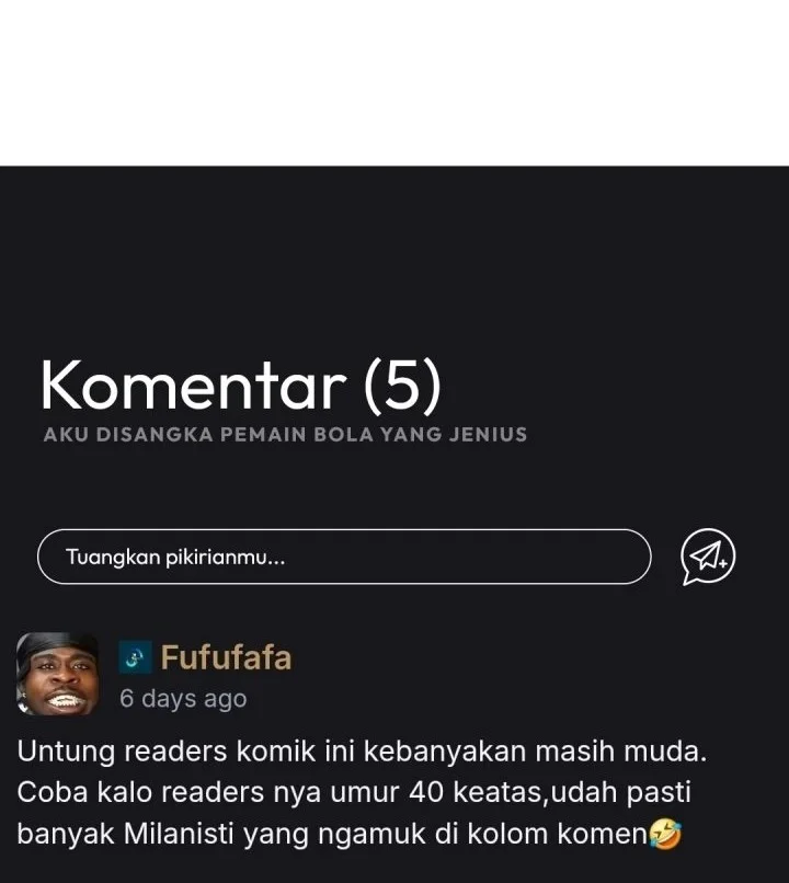 I’m Being Misunderstood as a Soccer Genius Chapter 88 Gambar 88