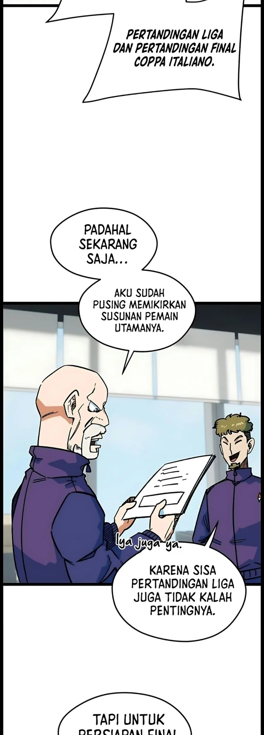 I’m Being Misunderstood as a Soccer Genius Chapter 89 Gambar 76