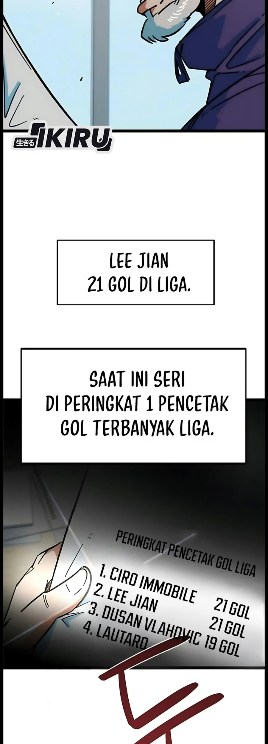 I’m Being Misunderstood as a Soccer Genius Chapter 89 Gambar 80