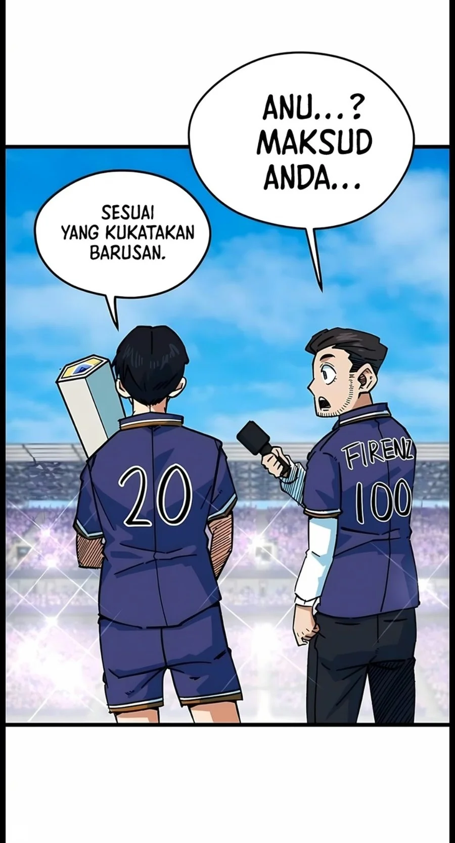 I’m Being Misunderstood as a Soccer Genius Chapter 90 Gambar 79