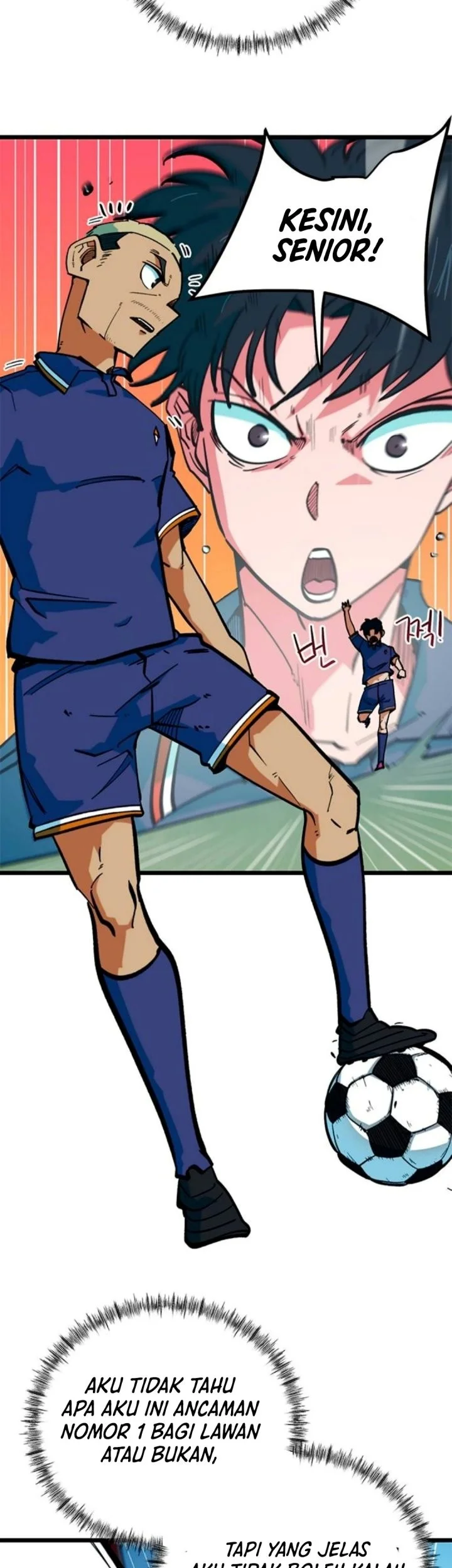 I’m Being Misunderstood as a Soccer Genius Chapter 92 Gambar 61