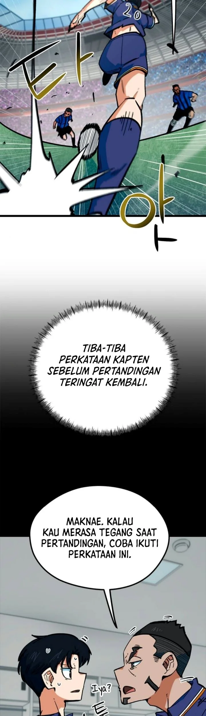 I’m Being Misunderstood as a Soccer Genius Chapter 92 Gambar 65