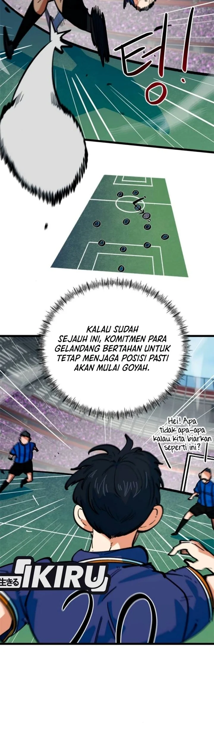 I’m Being Misunderstood as a Soccer Genius Chapter 92 Gambar 71