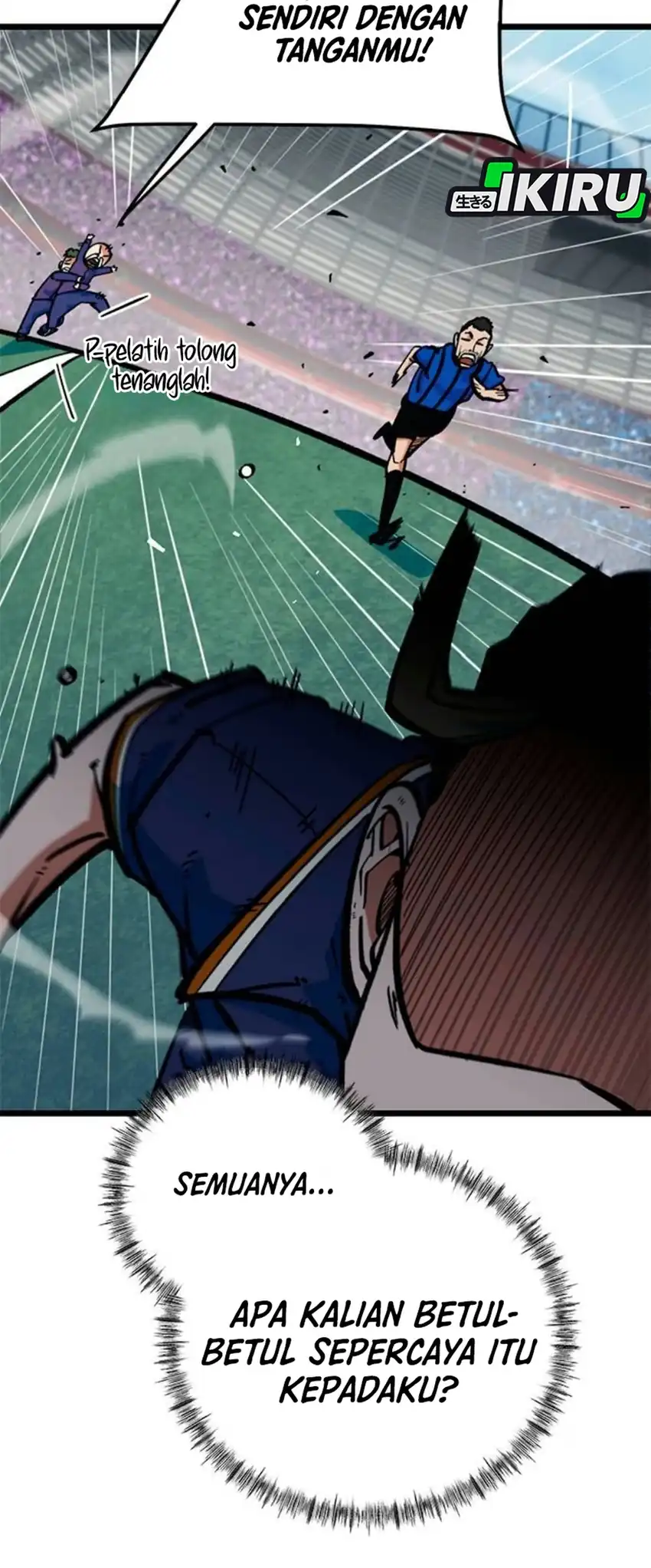 I’m Being Misunderstood as a Soccer Genius Chapter 94 Gambar 78