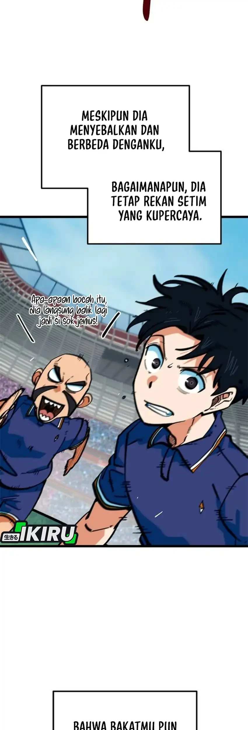 I’m Being Misunderstood as a Soccer Genius Chapter 94 Gambar 81