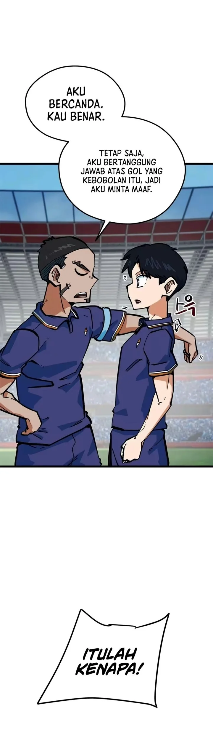 I’m Being Misunderstood as a Soccer Genius Chapter 95 Gambar 57