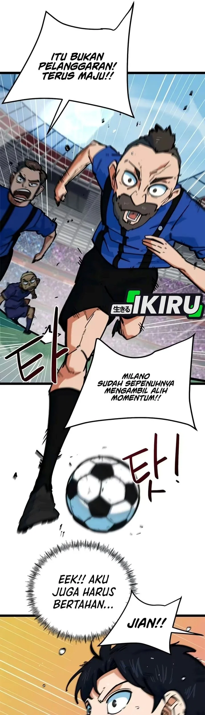 I’m Being Misunderstood as a Soccer Genius Chapter 95 Gambar 69