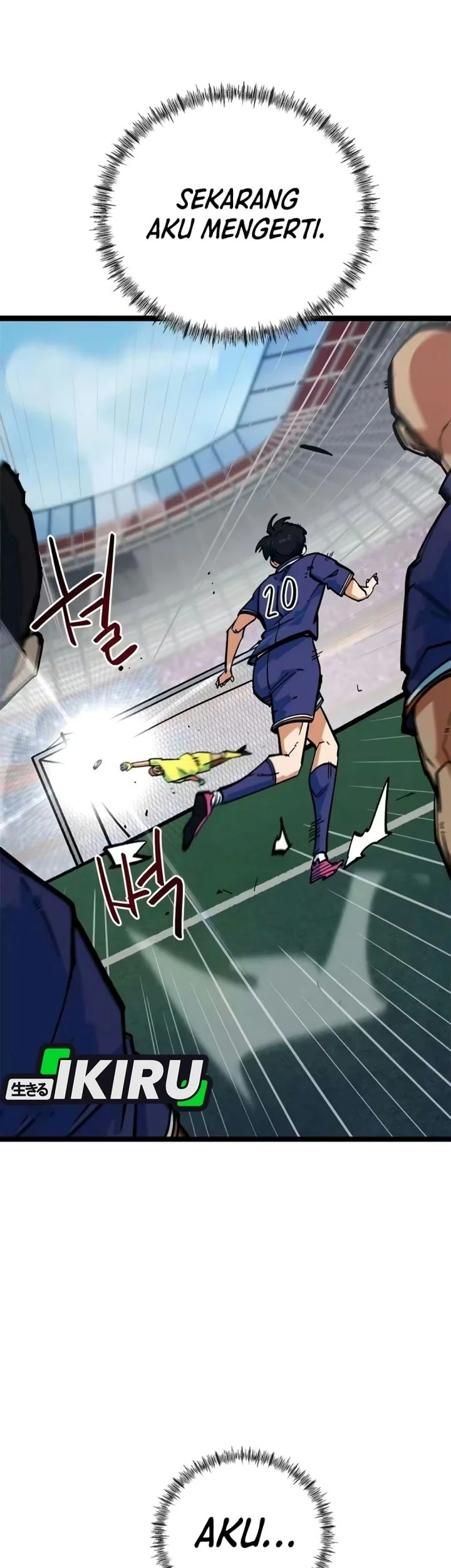 I’m Being Misunderstood as a Soccer Genius Chapter 95 Gambar 91