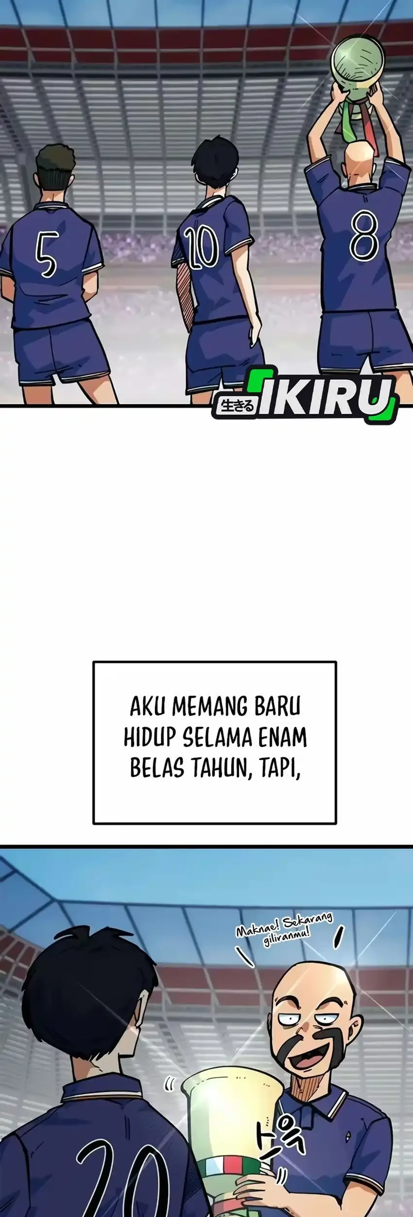 I’m Being Misunderstood as a Soccer Genius Chapter 96 Gambar 60
