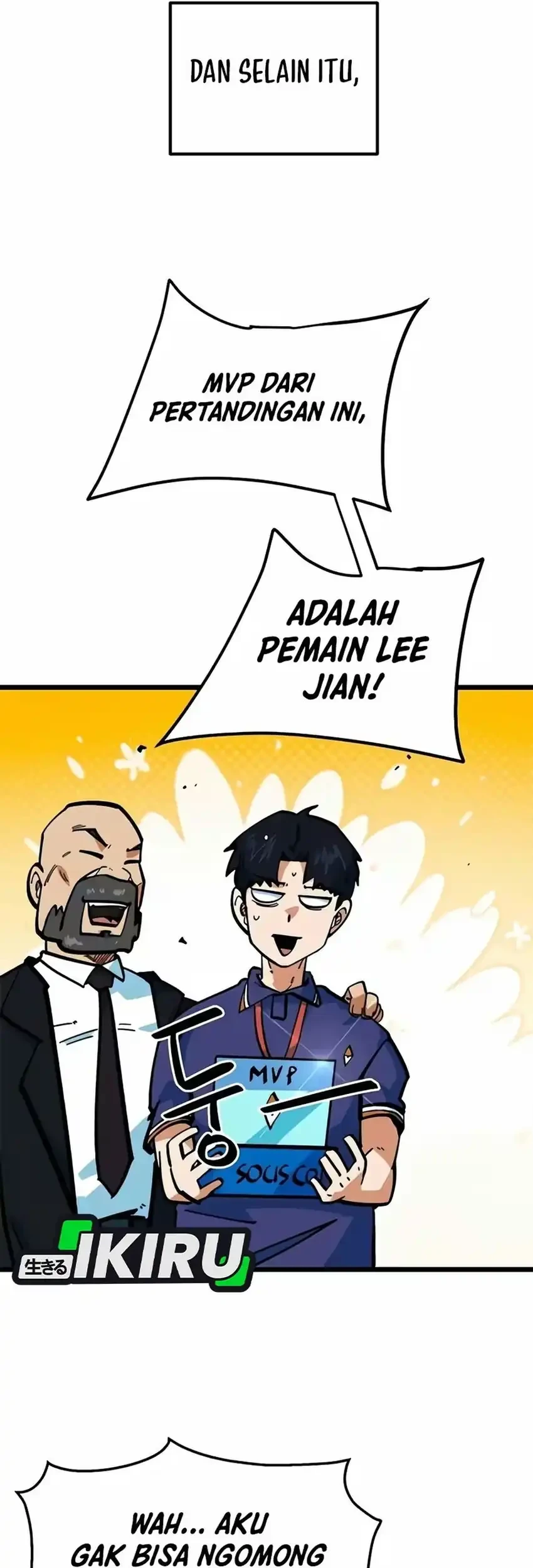 I’m Being Misunderstood as a Soccer Genius Chapter 96 Gambar 64