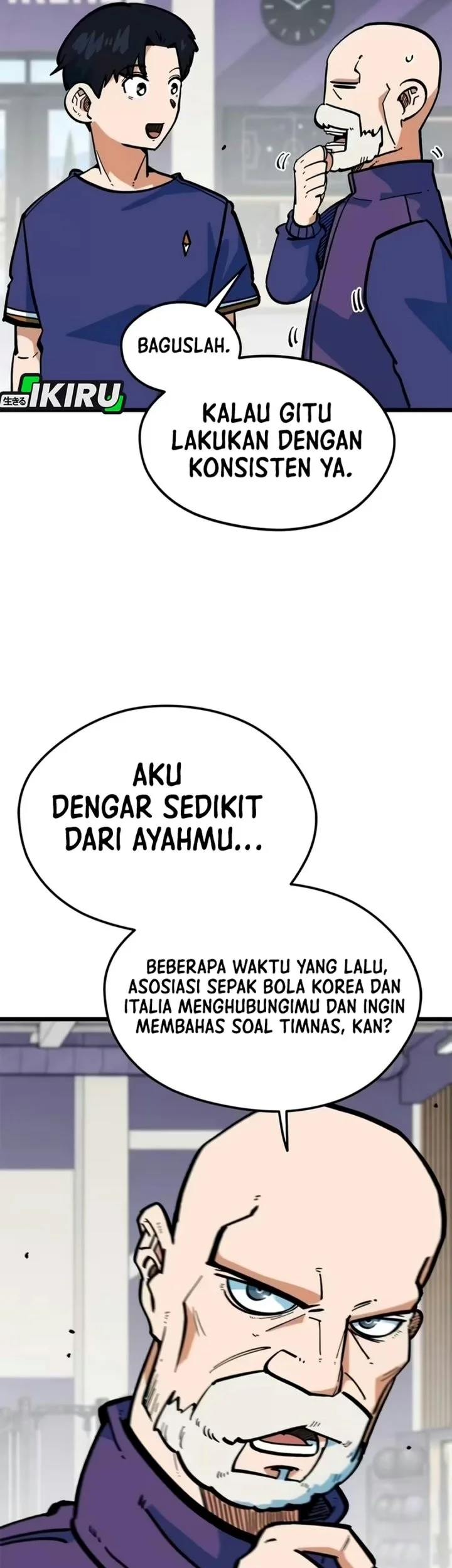 I’m Being Misunderstood as a Soccer Genius Chapter 98 Gambar 74