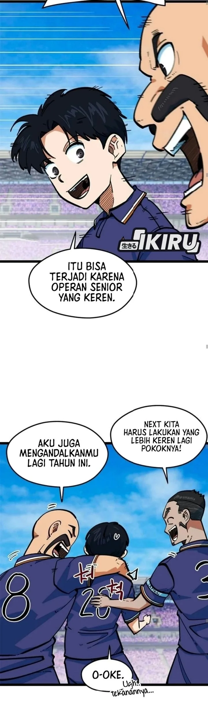 I’m Being Misunderstood as a Soccer Genius Chapter 99 Gambar 43