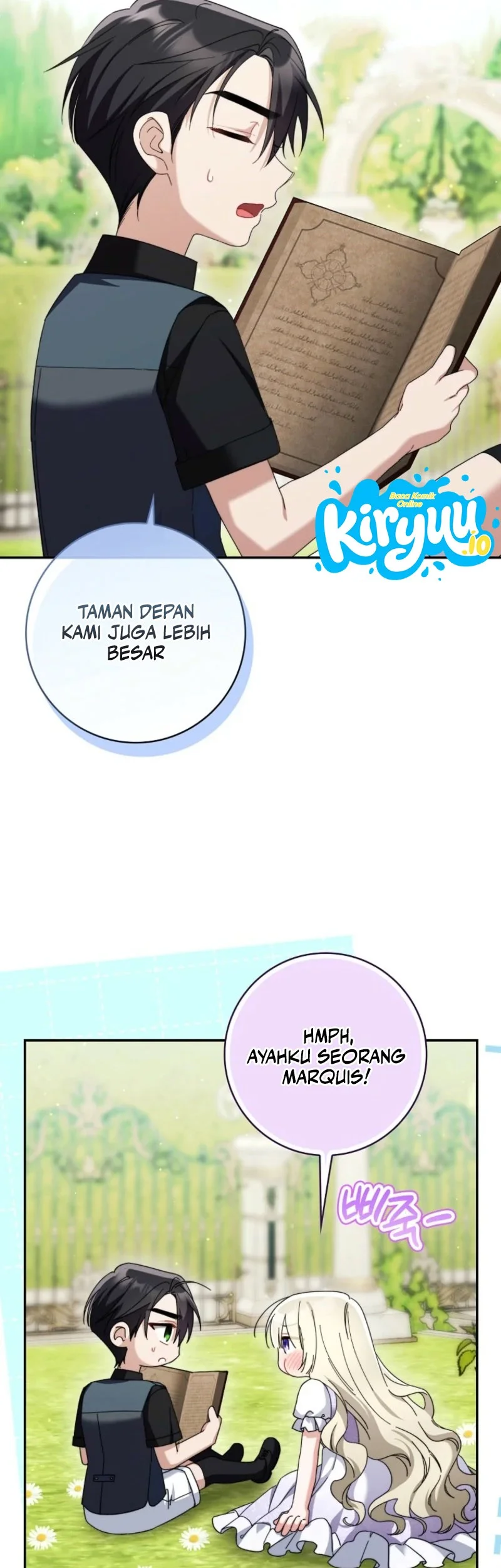 I’m Going to Become the Dark Duke’s Family Chapter 33 Gambar 4