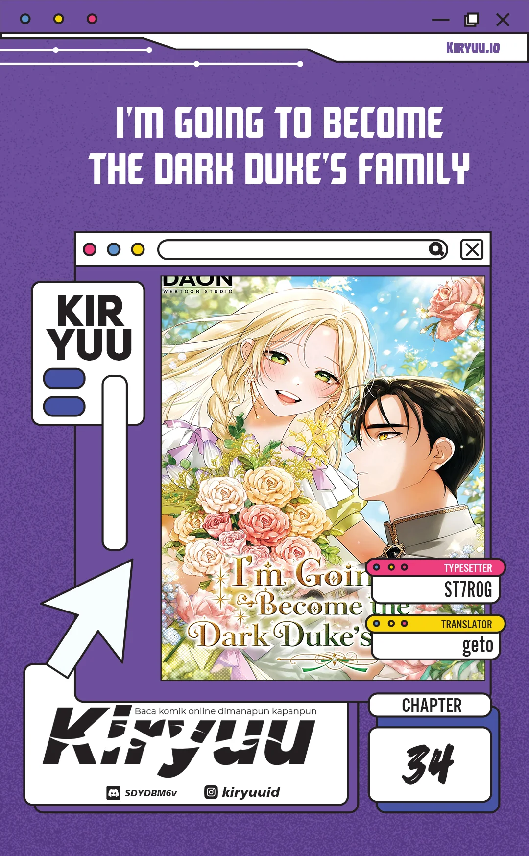 I’m Going to Become the Dark Duke’s Family Chapter 34 halaman 2