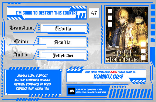 Baca Komik I’m Going To Destroy This Country Chapter 47 Gambar 1