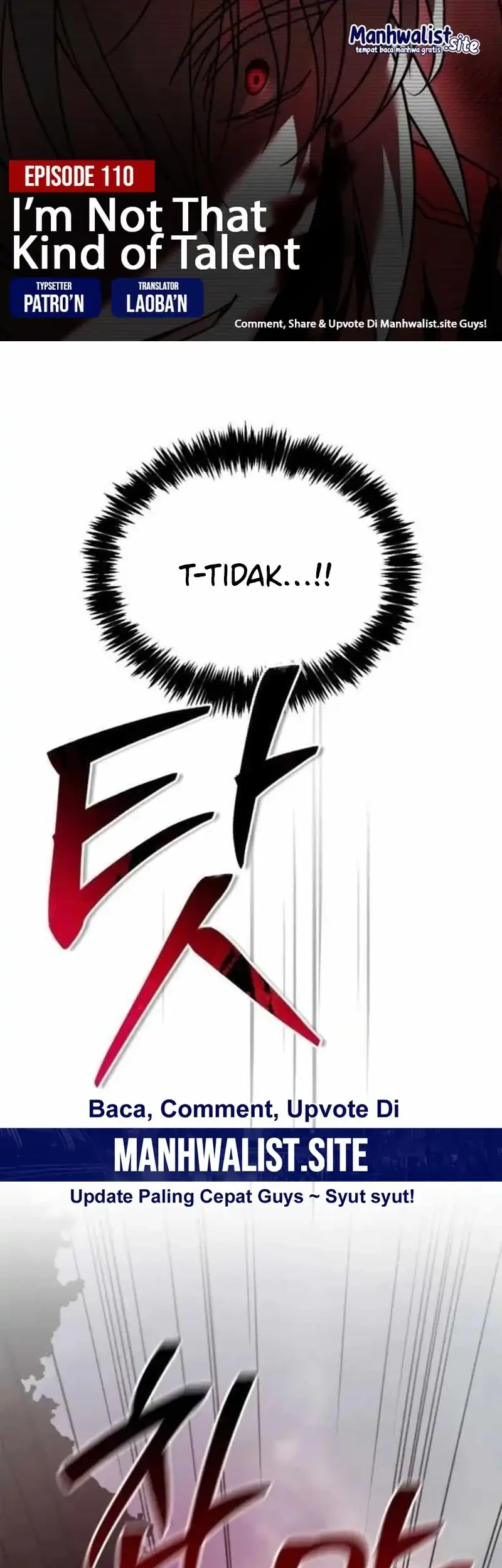 Komik I’m Not That Kind of Talent Chapter 110 gambar 1