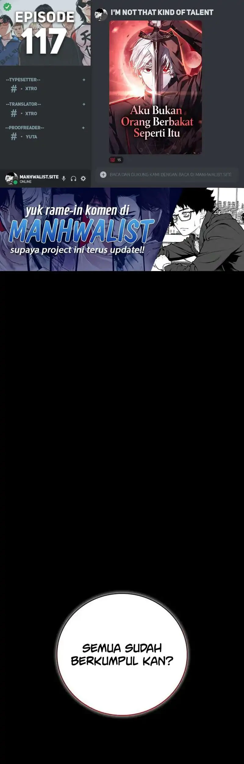 Komik I’m Not That Kind of Talent Chapter 117 gambar 1