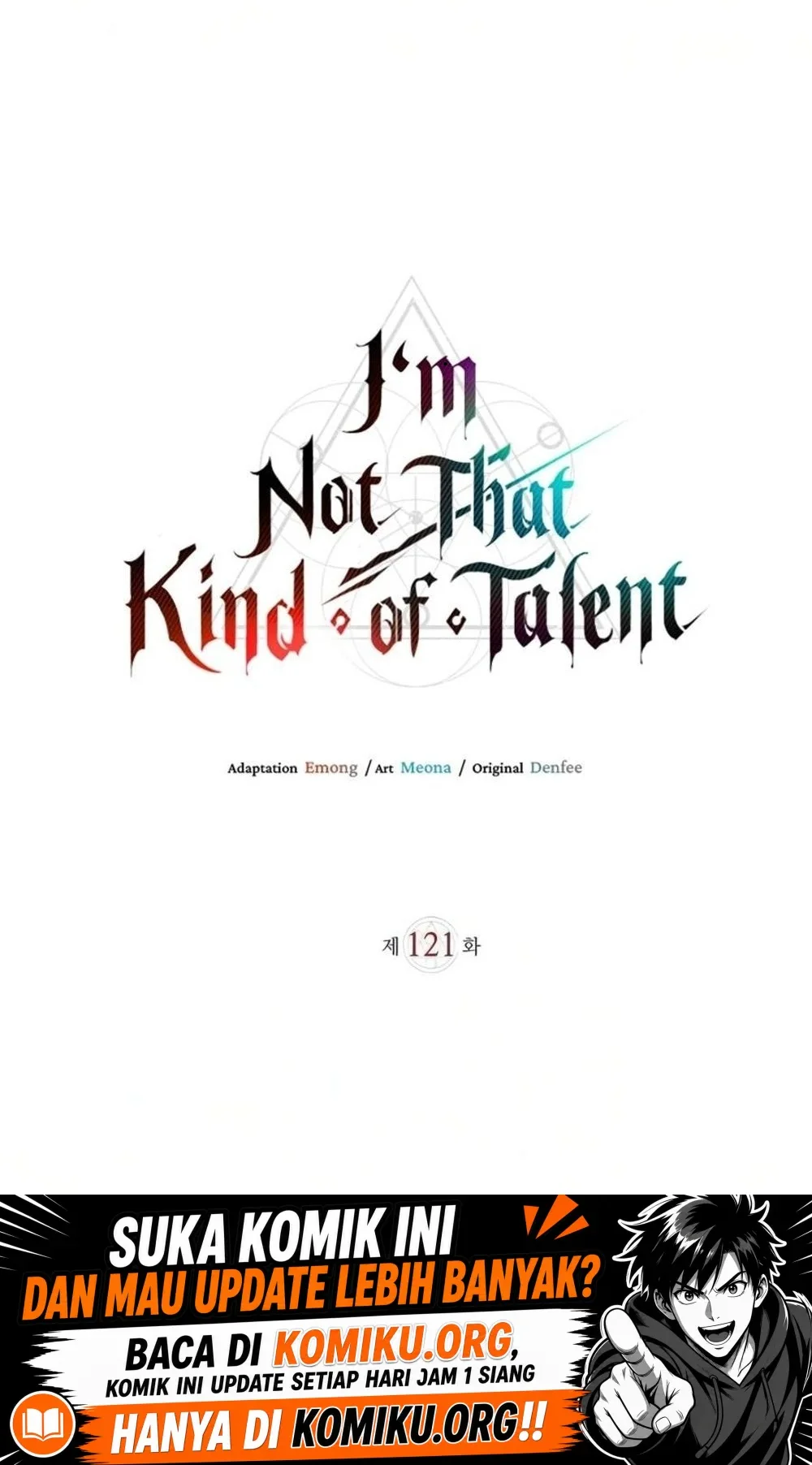 Komik I’m Not That Kind of Talent Chapter 121 gambar 1