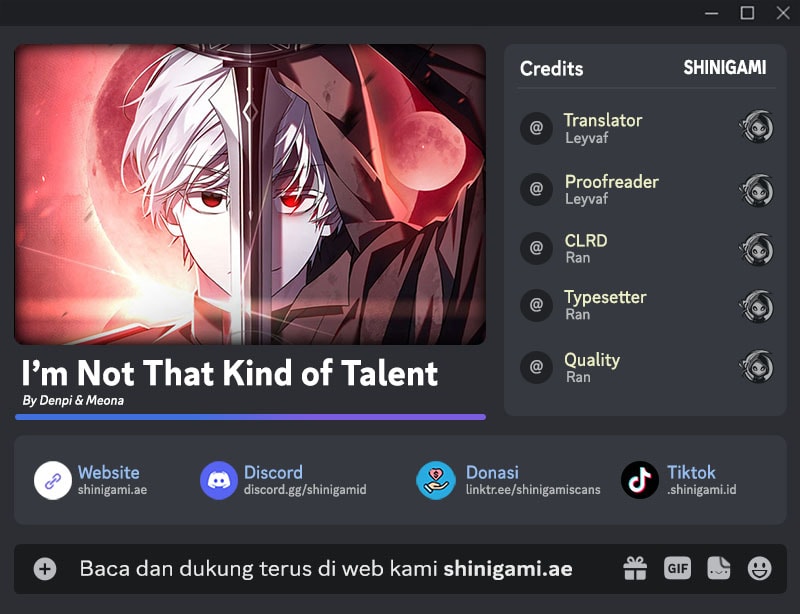 Baca Komik I’m Not That Kind of Talent Chapter 81 Gambar 1
