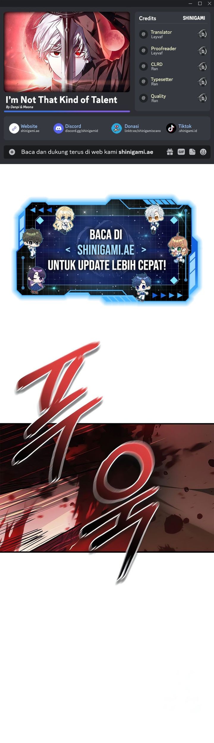 Komik I’m Not That Kind of Talent Chapter 83 gambar nomor 1