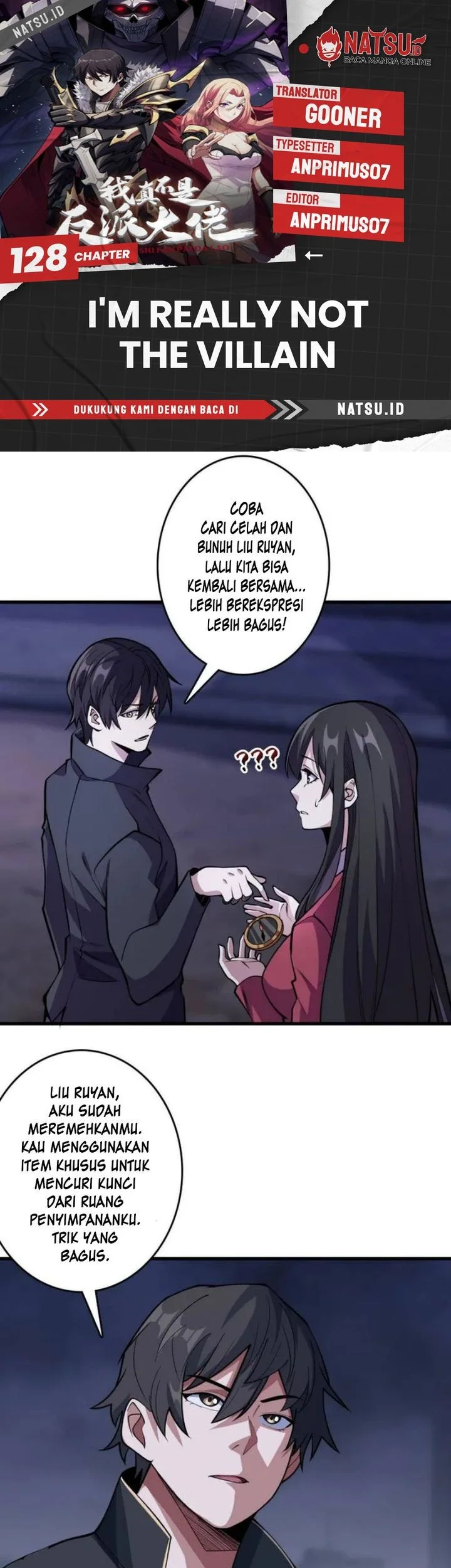 Komik I’m Really Not The Villain Chapter 128 gambar nomor 1