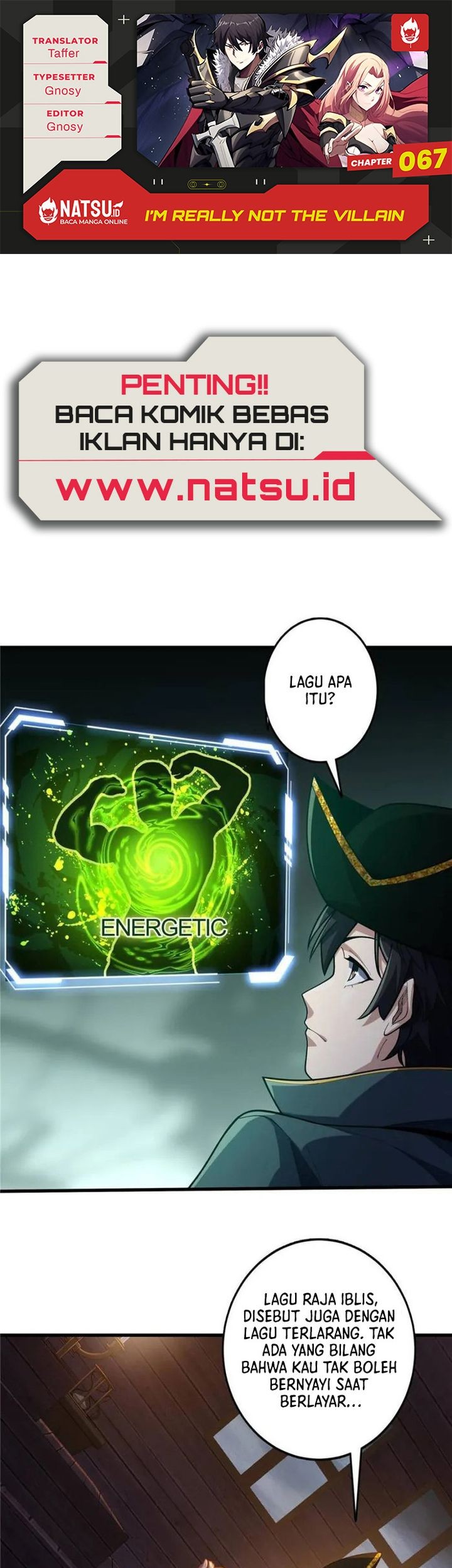 Baca Komik I’m Really Not The Villain Chapter 67 Gambar 1