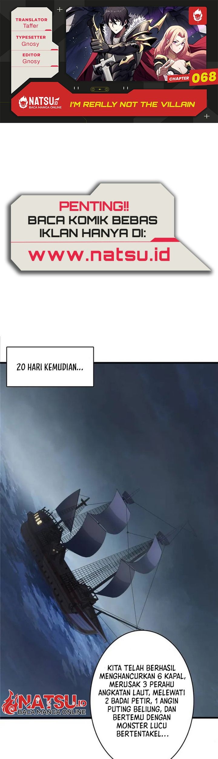 Baca Komik I’m Really Not The Villain Chapter 68 Gambar 1
