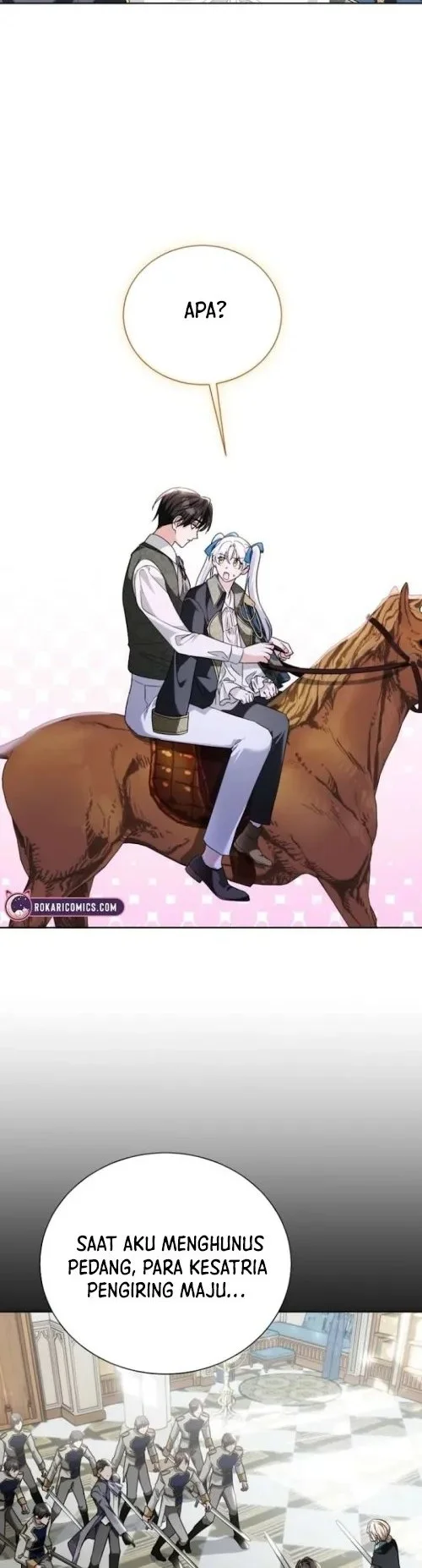 Manhwa I’m the Commander of the Second Male Lead’s Knights Chapter 18 gambar 2