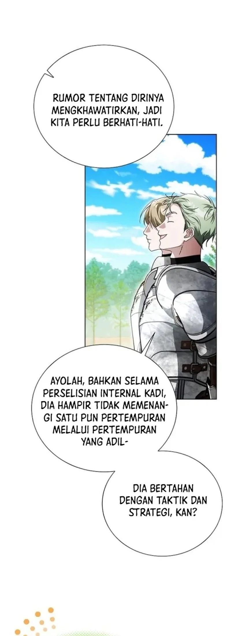 I’m the Commander of the Second Male Lead’s Knights Chapter 26 Gambar 84