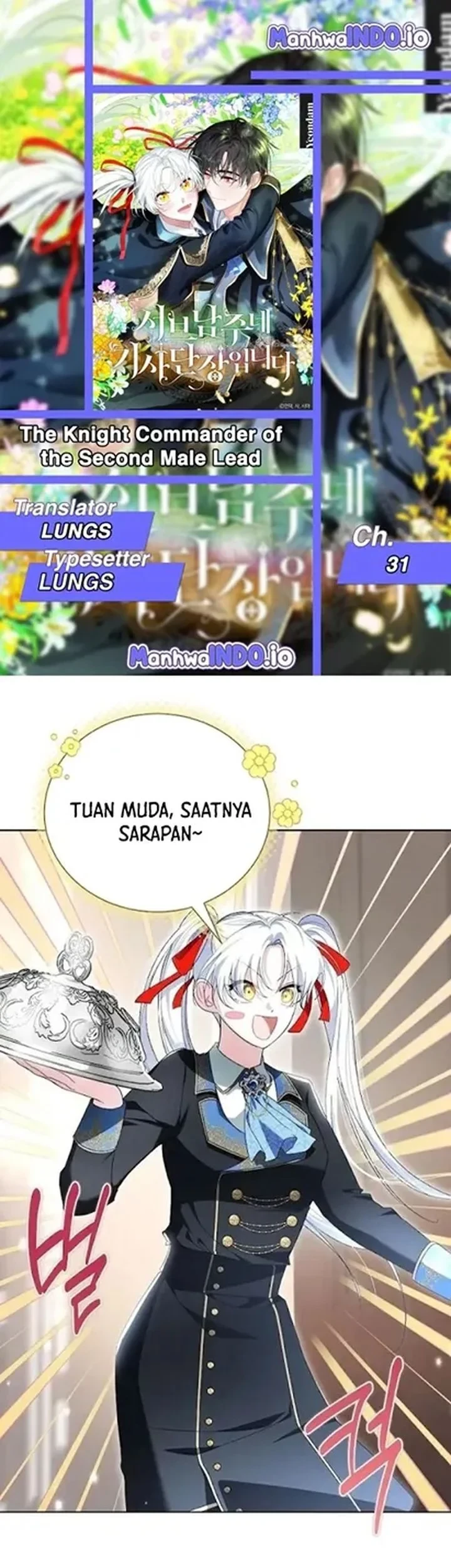 Komik I’m the Commander of the Second Male Lead’s Knights Chapter 31 gambar 1