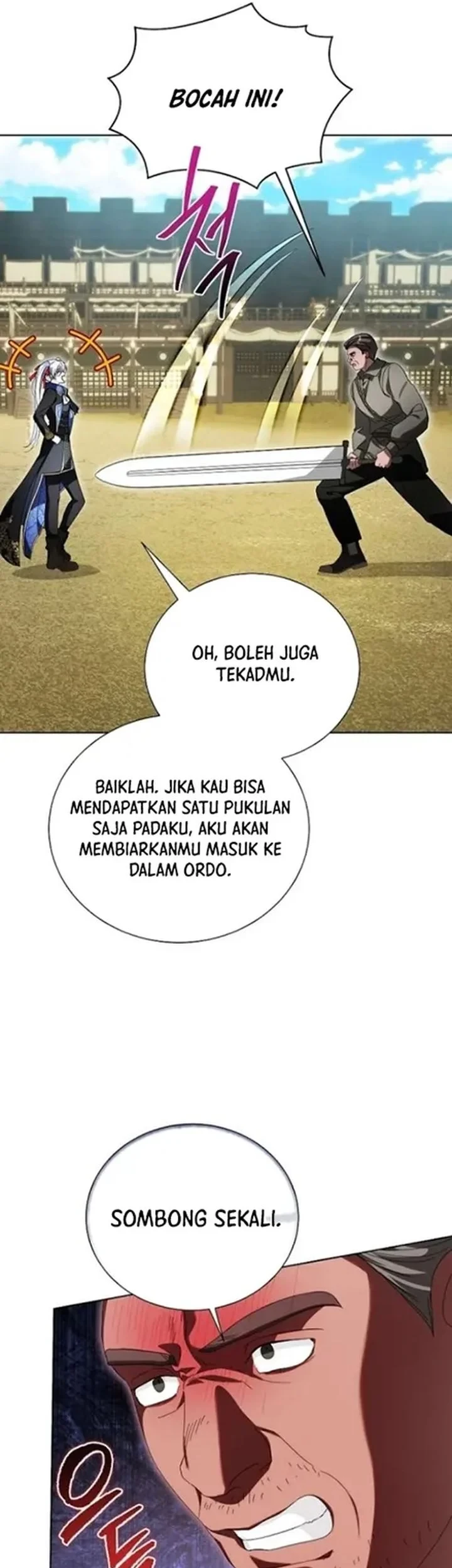 I’m the Commander of the Second Male Lead’s Knights Chapter 34 Gambar 36