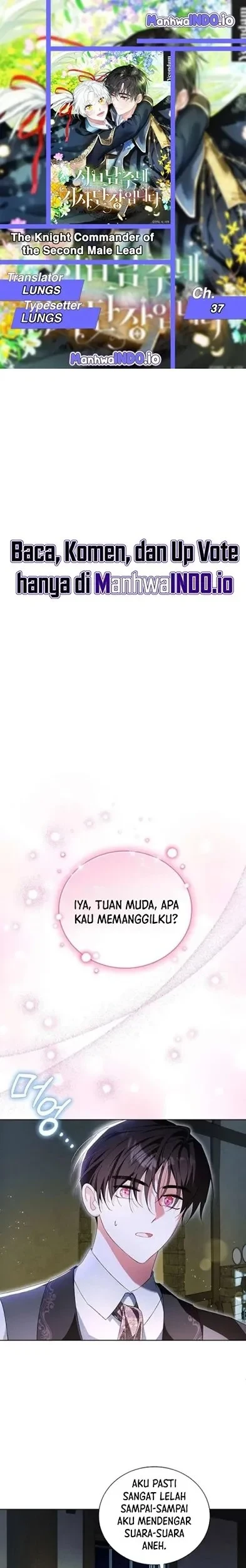 Komik I’m the Commander of the Second Male Lead’s Knights Chapter 37 gambar 1
