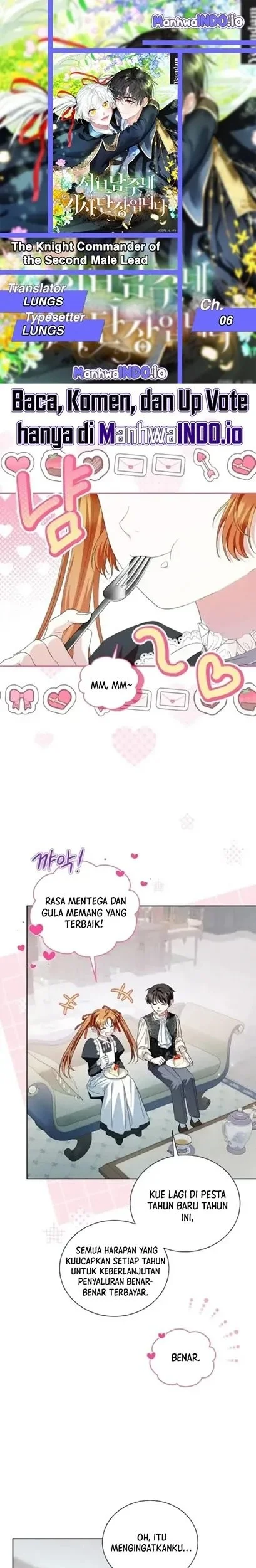 Komik I’m the Commander of the Second Male Lead’s Knights Chapter 6 gambar 1