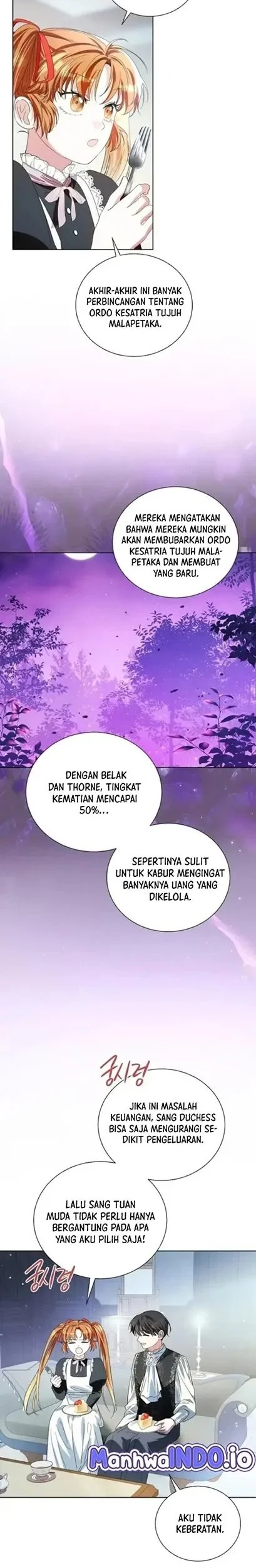 Manhwa I’m the Commander of the Second Male Lead’s Knights Chapter 6 gambar 2