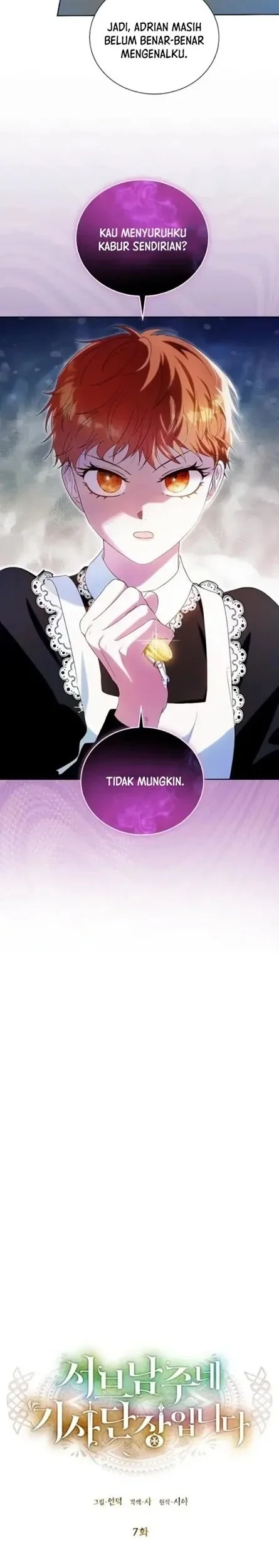 Manhwa I’m the Commander of the Second Male Lead’s Knights Chapter 7 gambar 2