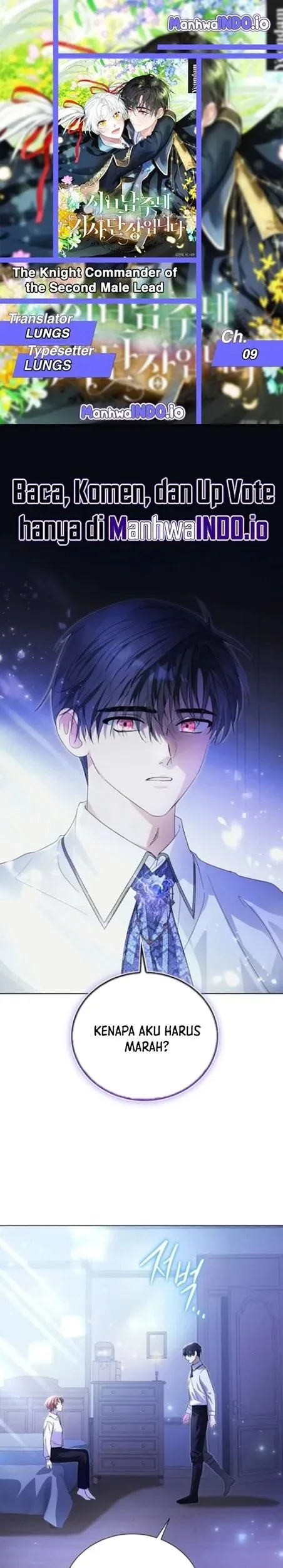 Komik I’m the Commander of the Second Male Lead’s Knights Chapter 9 gambar 1