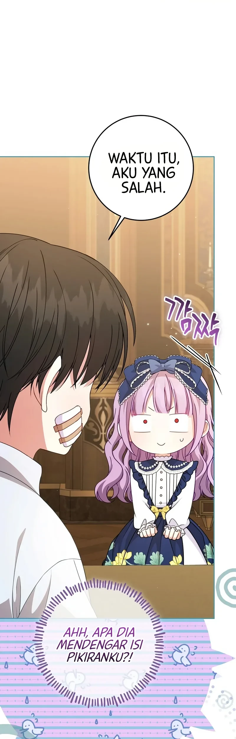 I'm The Male Lead's Biological Daughter, But I Want To Live With The Second Male Lead! Chapter 15 Gambar 24