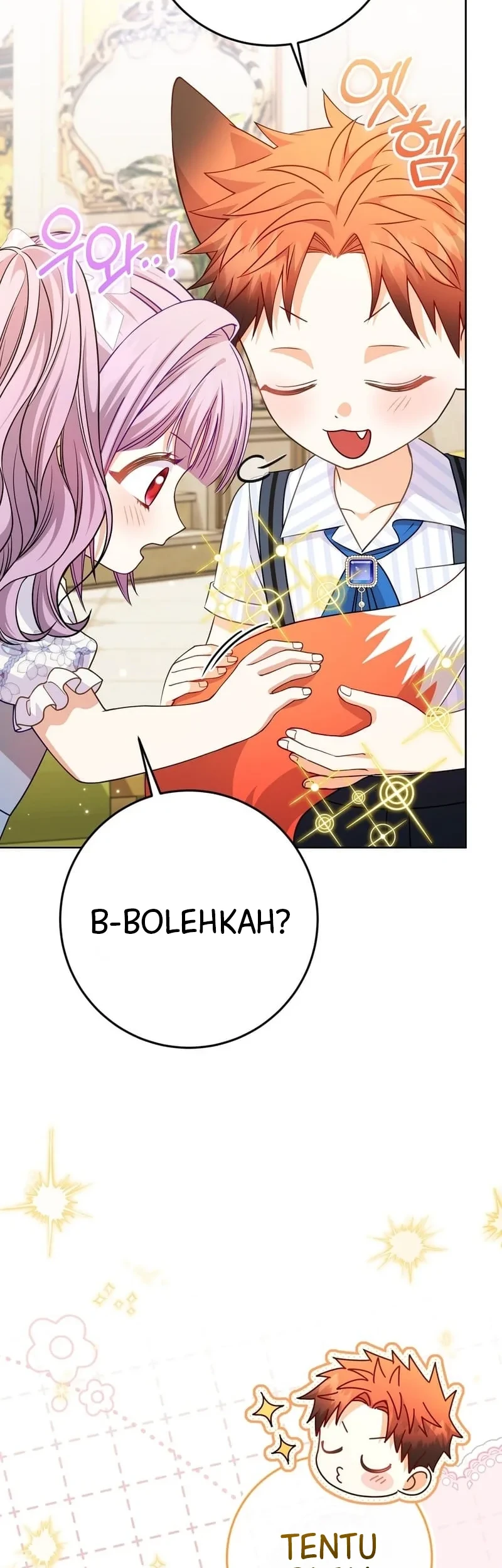 I'm The Male Lead's Biological Daughter, But I Want To Live With The Second Male Lead! Chapter 16 Gambar 65