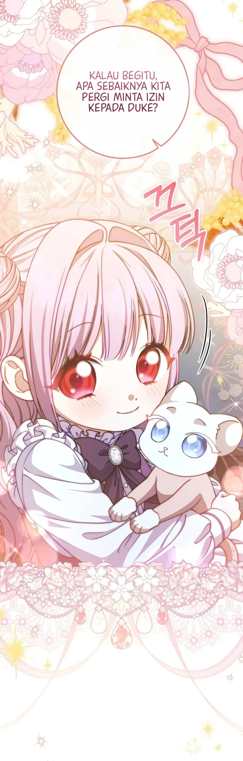 I'm The Male Lead's Biological Daughter, But I Want To Live With The Second Male Lead! Chapter 20 Gambar 33