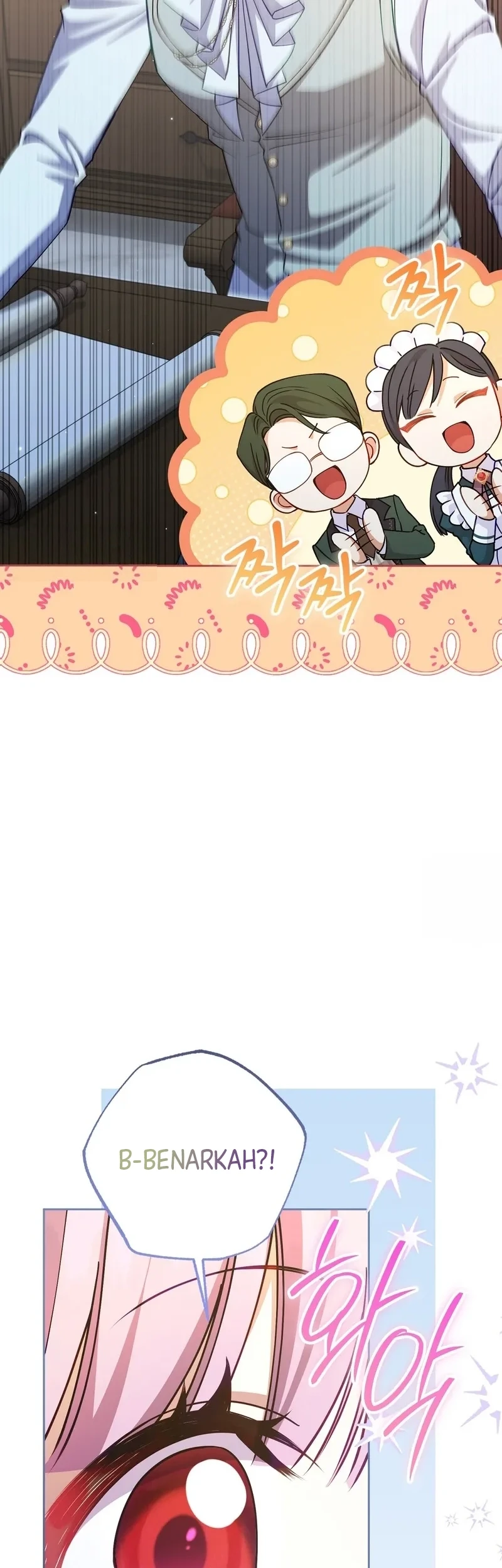 I'm The Male Lead's Biological Daughter, But I Want To Live With The Second Male Lead! Chapter 20 Gambar 42