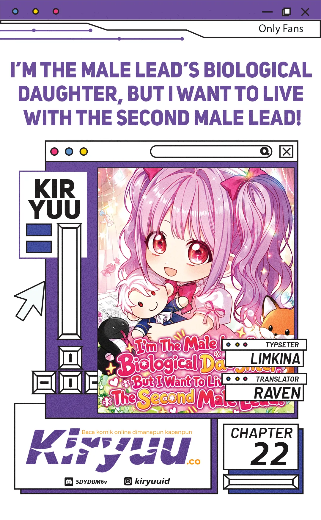 Komik I'm The Male Lead's Biological Daughter, But I Want To Live With The Second Male Lead! Chapter 22 gambar 1