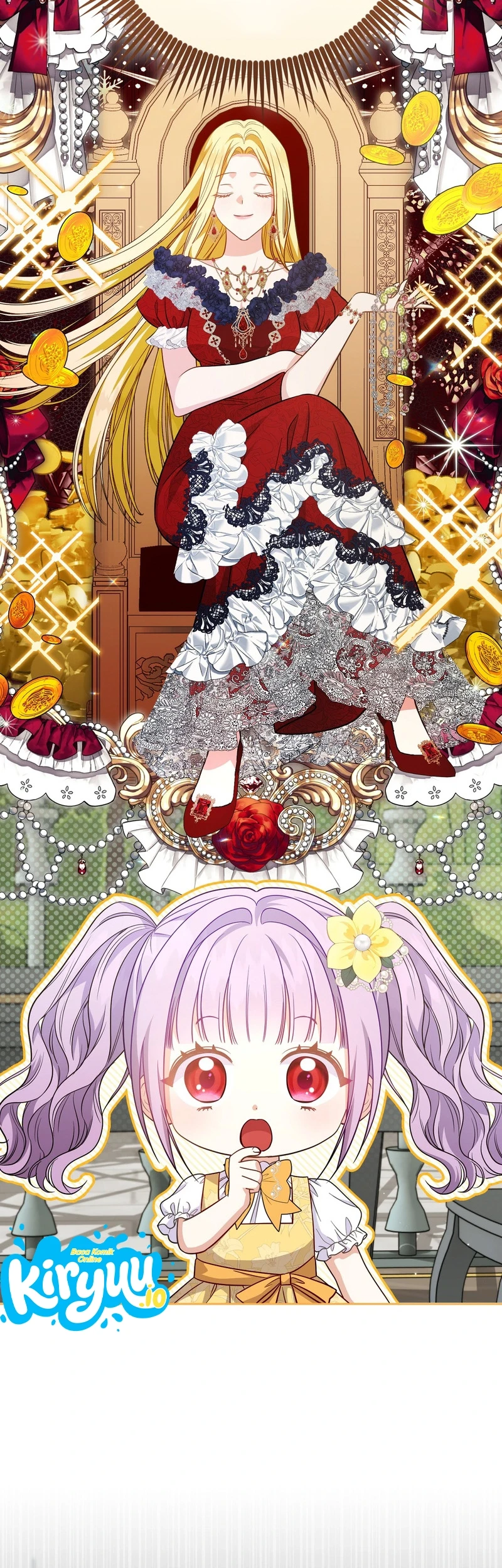 I'm The Male Lead's Biological Daughter, But I Want To Live With The Second Male Lead! Chapter 5 Gambar 42