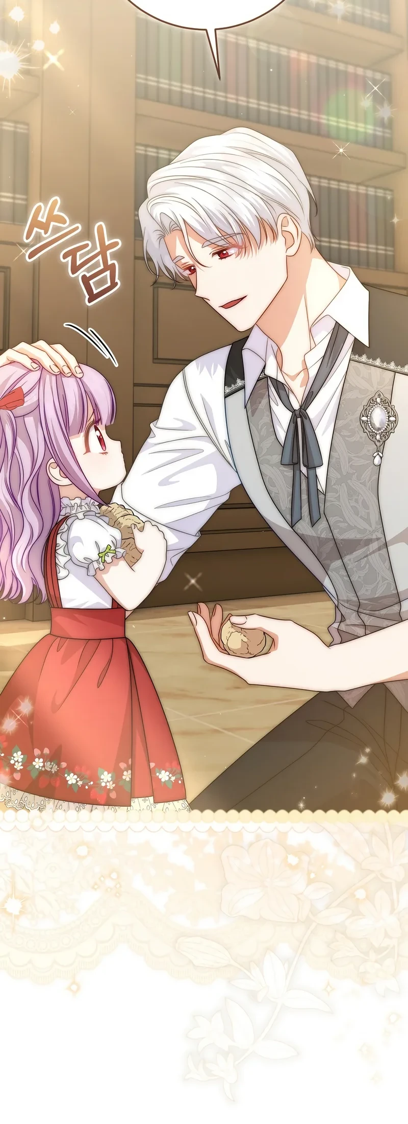I'm The Male Lead's Biological Daughter, But I Want To Live With The Second Male Lead! Chapter 8 Gambar 48