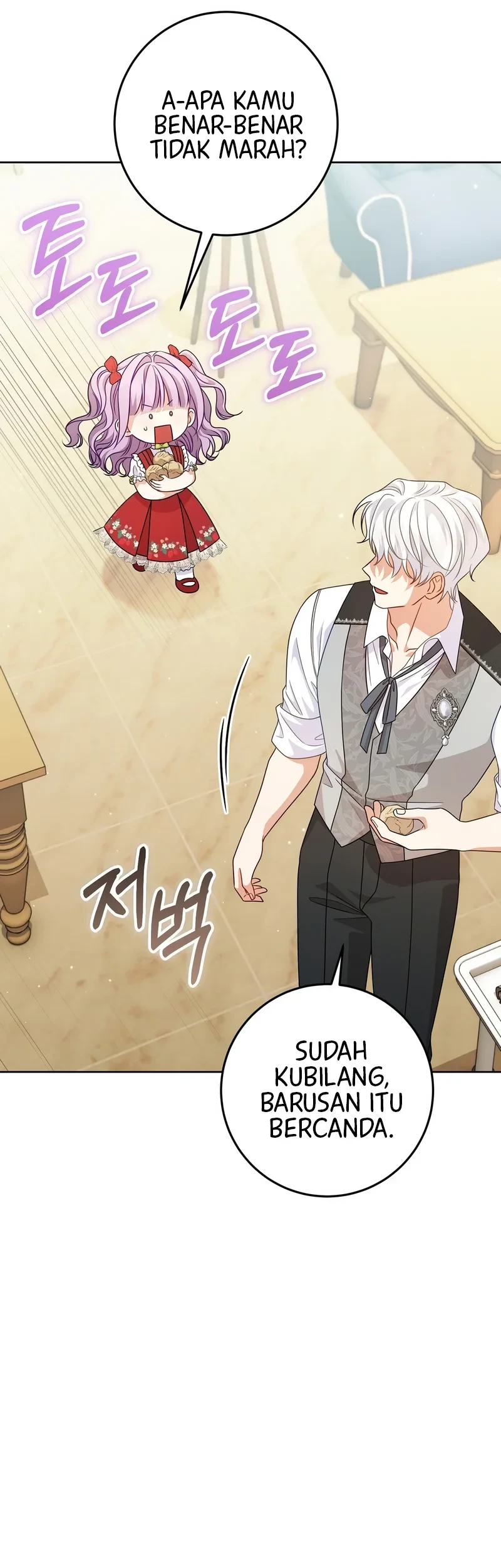 I'm The Male Lead's Biological Daughter, But I Want To Live With The Second Male Lead! Chapter 8 Gambar 49