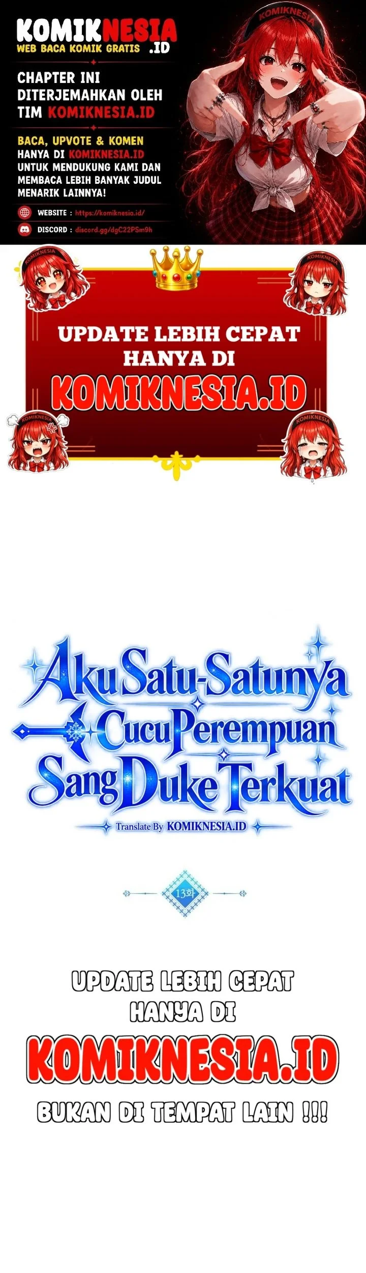 I’m The Only Granddaughter Of The Strongest Duke Chapter 13 halaman 2