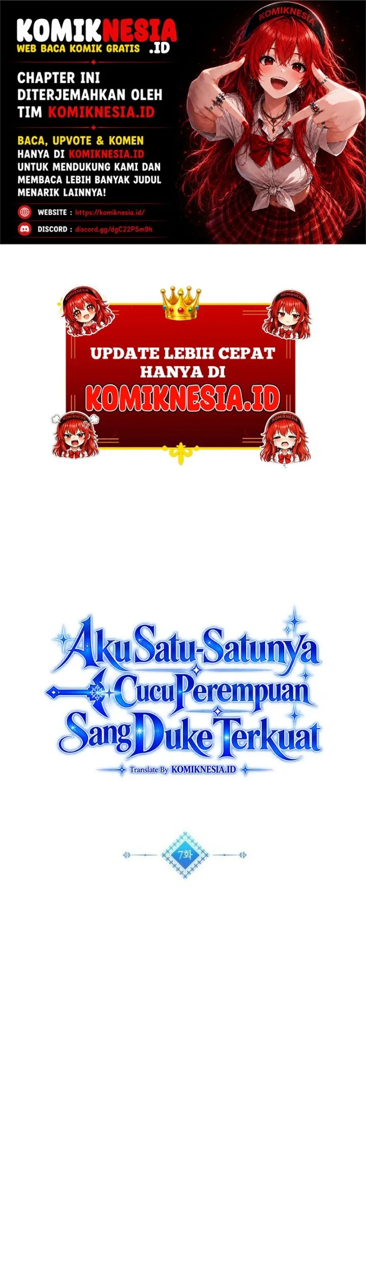 I’m The Only Granddaughter Of The Strongest Duke Chapter 7 halaman 2