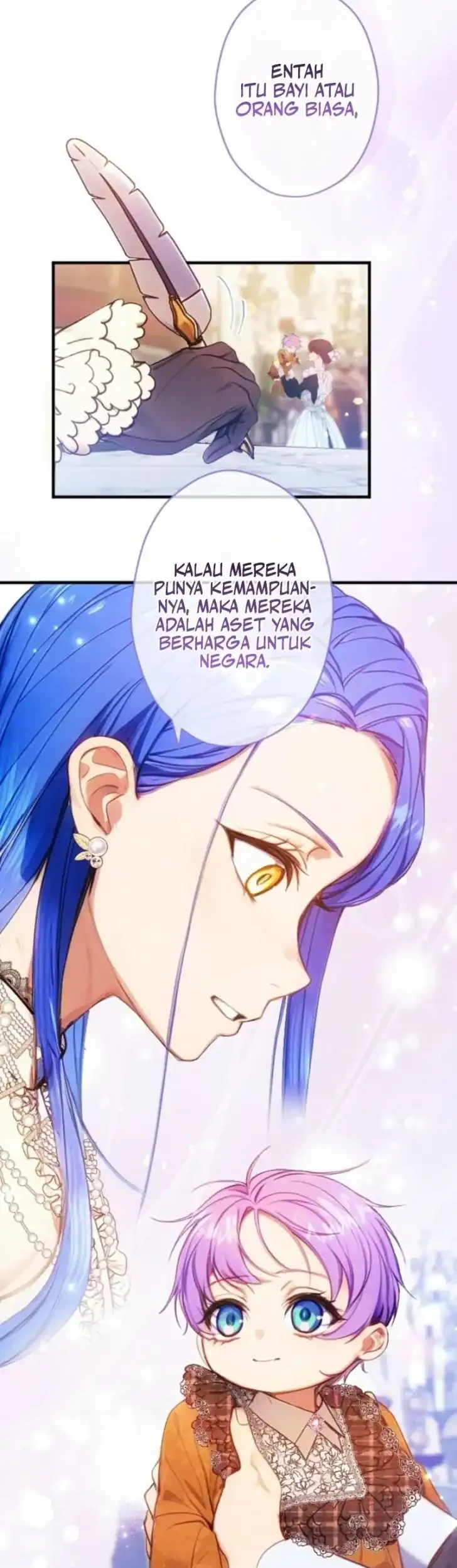 I’m the Tyrant’s Baby, But My Family Adores Me Chapter 29 Gambar 43