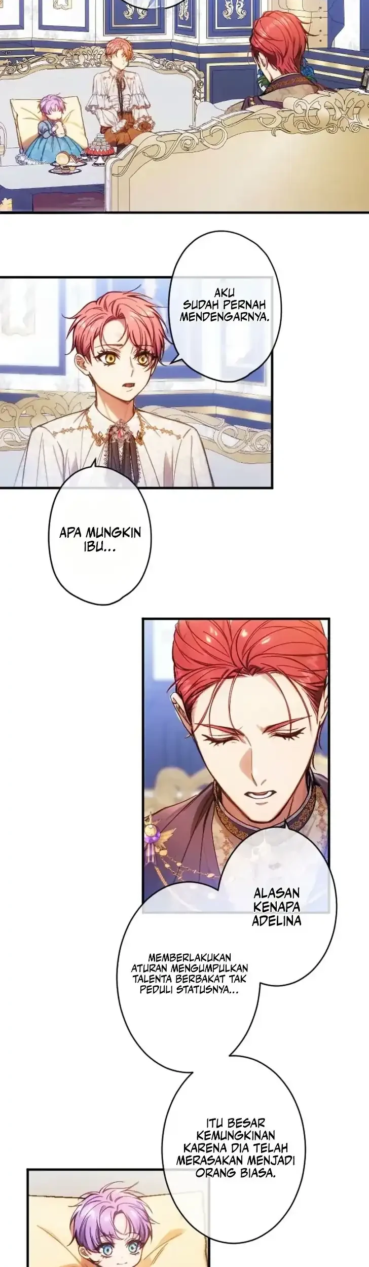 I’m the Tyrant’s Baby, But My Family Adores Me Chapter 34 Gambar 35